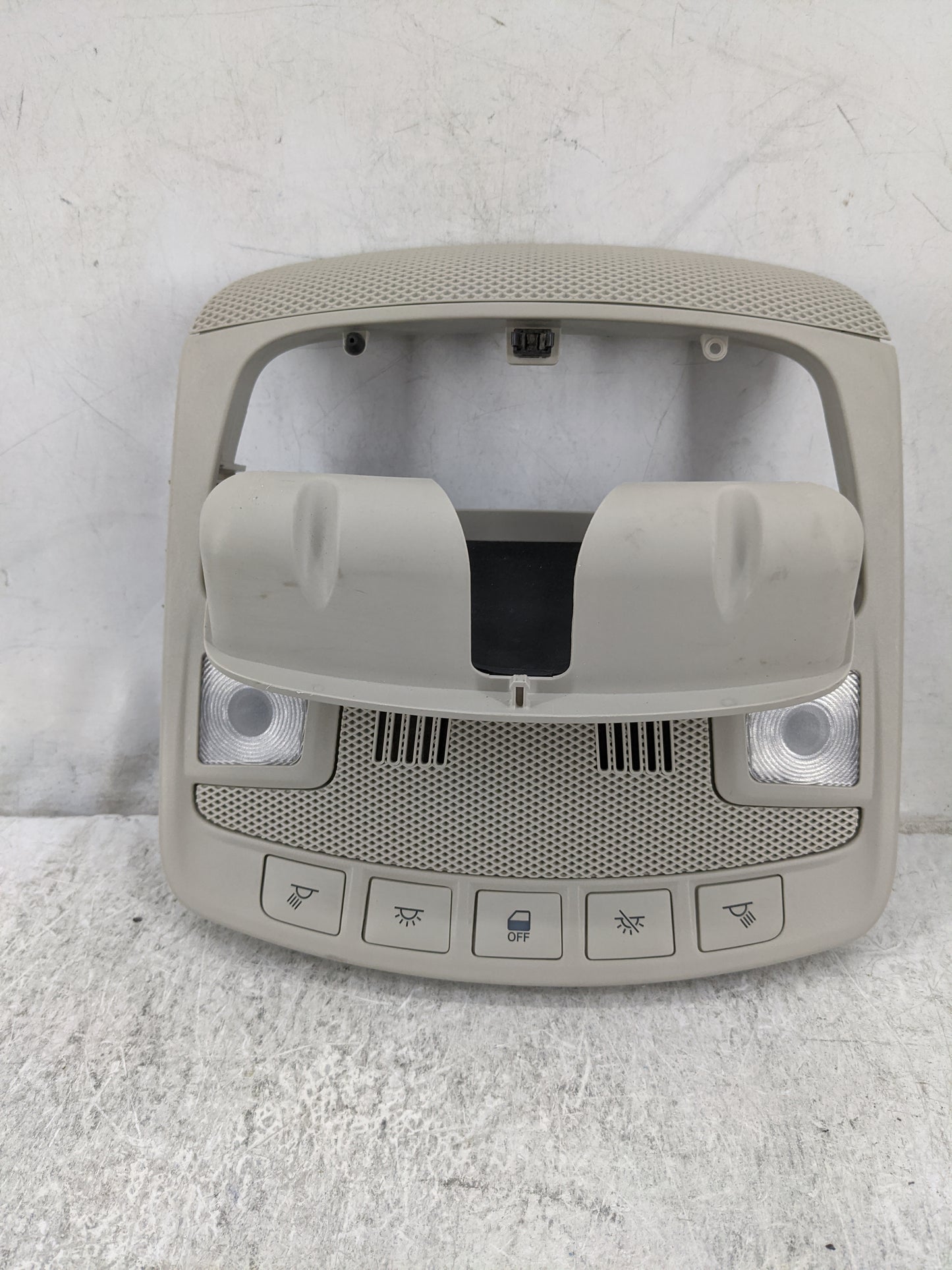 2013 Lincoln Mkz Overhead Roof Console Tan - Oemusedautoparts1.com