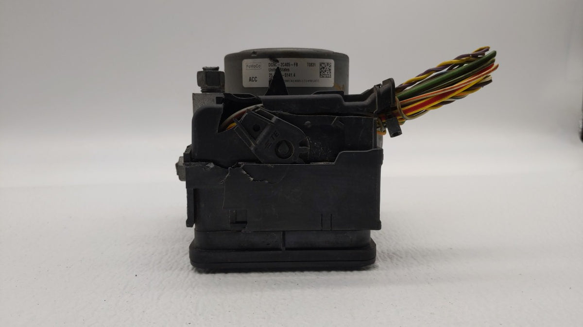 2013 Lincoln Mkz Anti-Lock Brake ABS Pump Module Actuator OEM P/N:DG9C-2C405-AH DG9C-2C405-FB Fits OEM Used Auto Parts - Oem