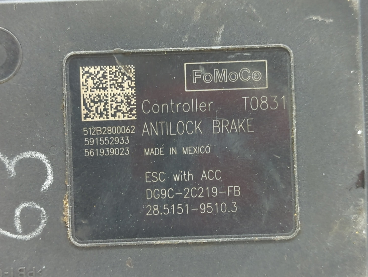 2013 Lincoln Mkz ABS Pump Control Module Replacement P/N:DG9C-2C405-AH DG9C-2C405-FB Fits OEM Used Auto Parts - Oemusedautop