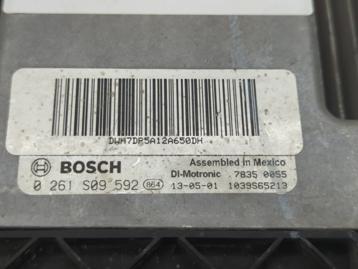 2013 Lincoln Mkz PCM Engine Control Computer ECU ECM PCU OEM P/N:DP5A-12A650-DE DP5A-12A650-DF, DP5A-12A650-DG Fits OEM Used