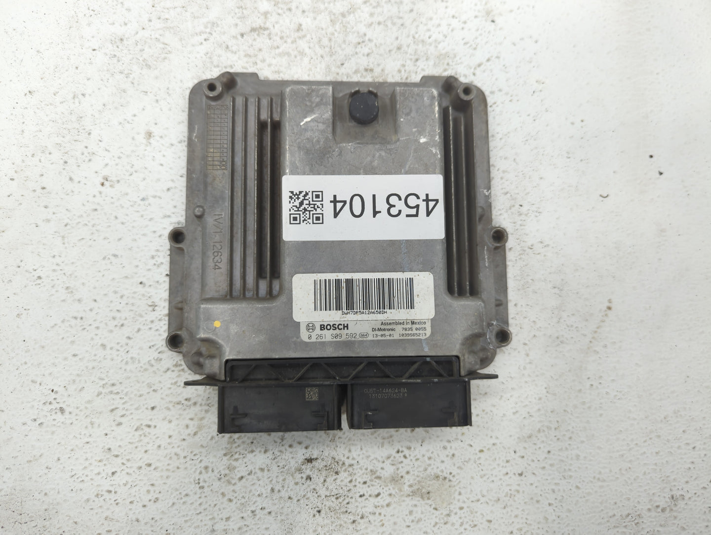 2013 Lincoln Mkz PCM Engine Control Computer ECU ECM PCU OEM P/N:DP5A-12A650-DE DP5A-12A650-DF, DP5A-12A650-DG Fits OEM Used