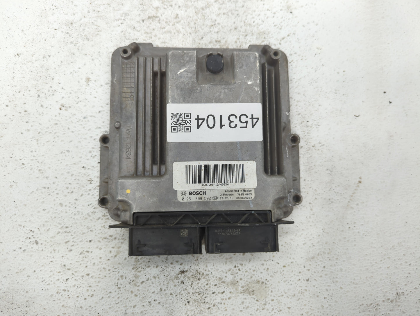 2013 Lincoln Mkz PCM Engine Control Computer ECU ECM PCU OEM P/N:DP5A-12A650-DE DP5A-12A650-DF, DP5A-12A650-DG Fits OEM Used