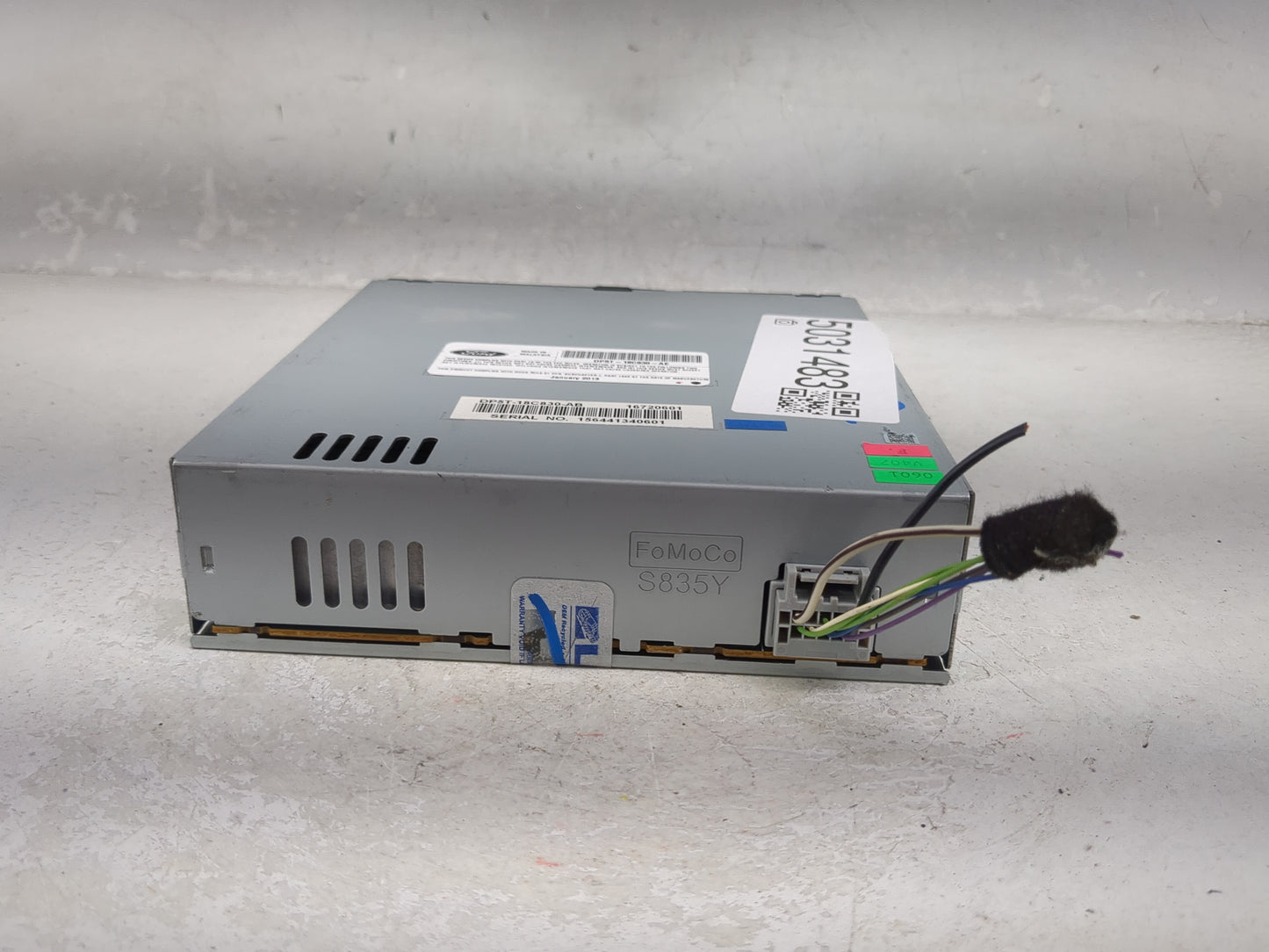 2013-2014 Lincoln Mkz Radio AM FM Cd Player Receiver Replacement P/N:DP5T-18C830-AB DP5T-18C830-A Fits Fits 2013 2014 OEM Us