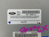 2013-2014 Lincoln Mkz Radio AM FM Cd Player Receiver Replacement P/N:DP5T-18C830-AE Fits Fits 2013 2014 OEM Used Auto Parts 