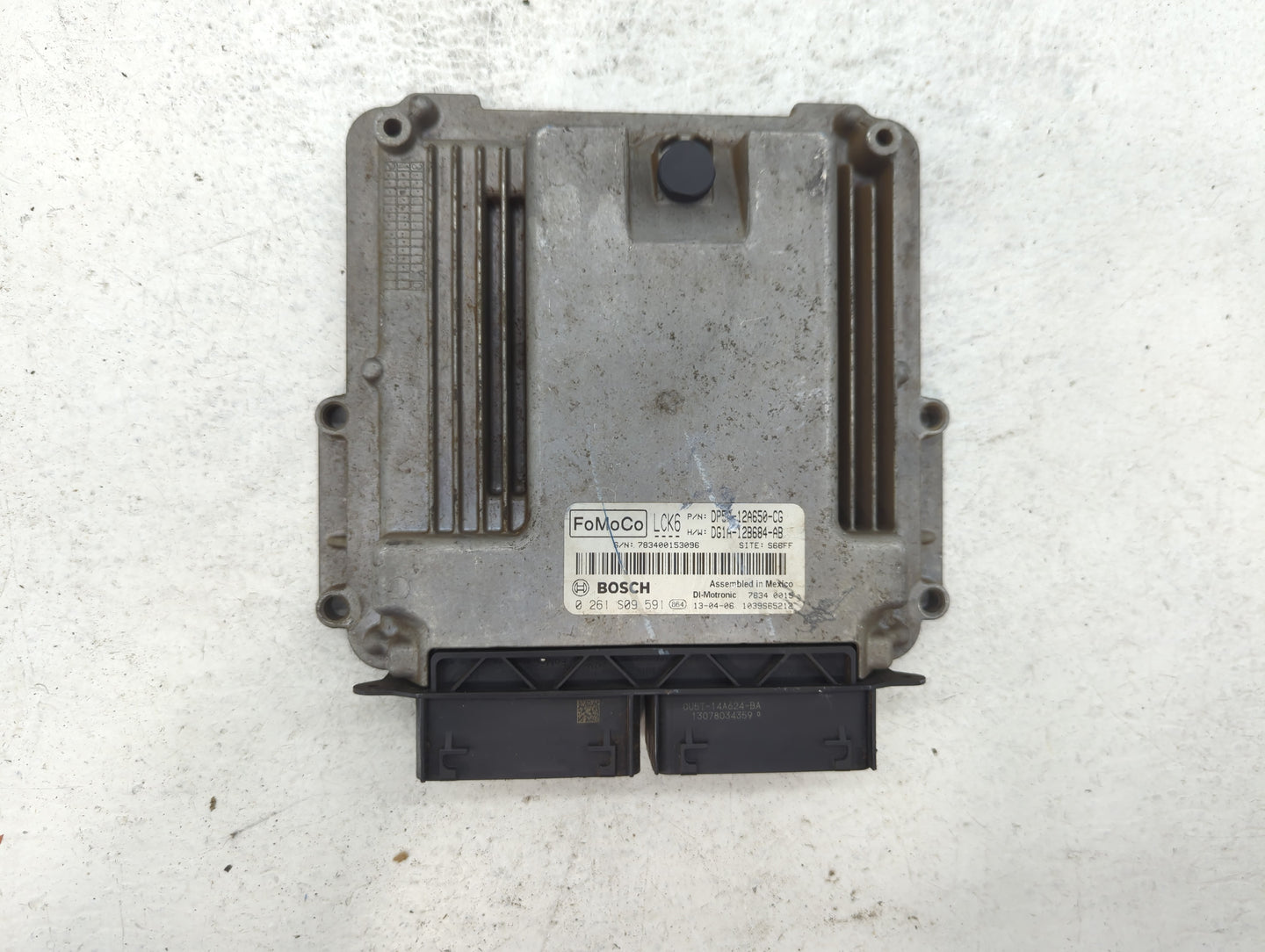 2013 Lincoln Mkz PCM Engine Control Computer ECU ECM PCU OEM P/N:DG1A-12B684-AB DP5A-12A650-CG, 0 261 S09 591 Fits OEM Used 
