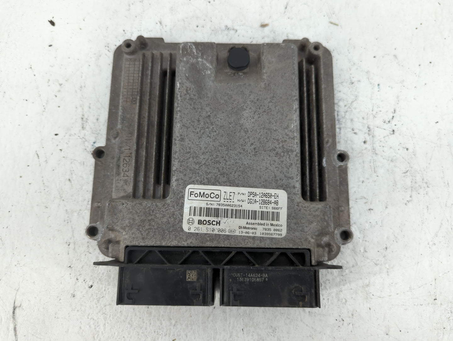 2013 Lincoln Mkz PCM Engine Control Computer ECU ECM PCU OEM P/N:DP5A-12A650-EH Fits OEM Used Auto Parts - Oemusedautoparts1