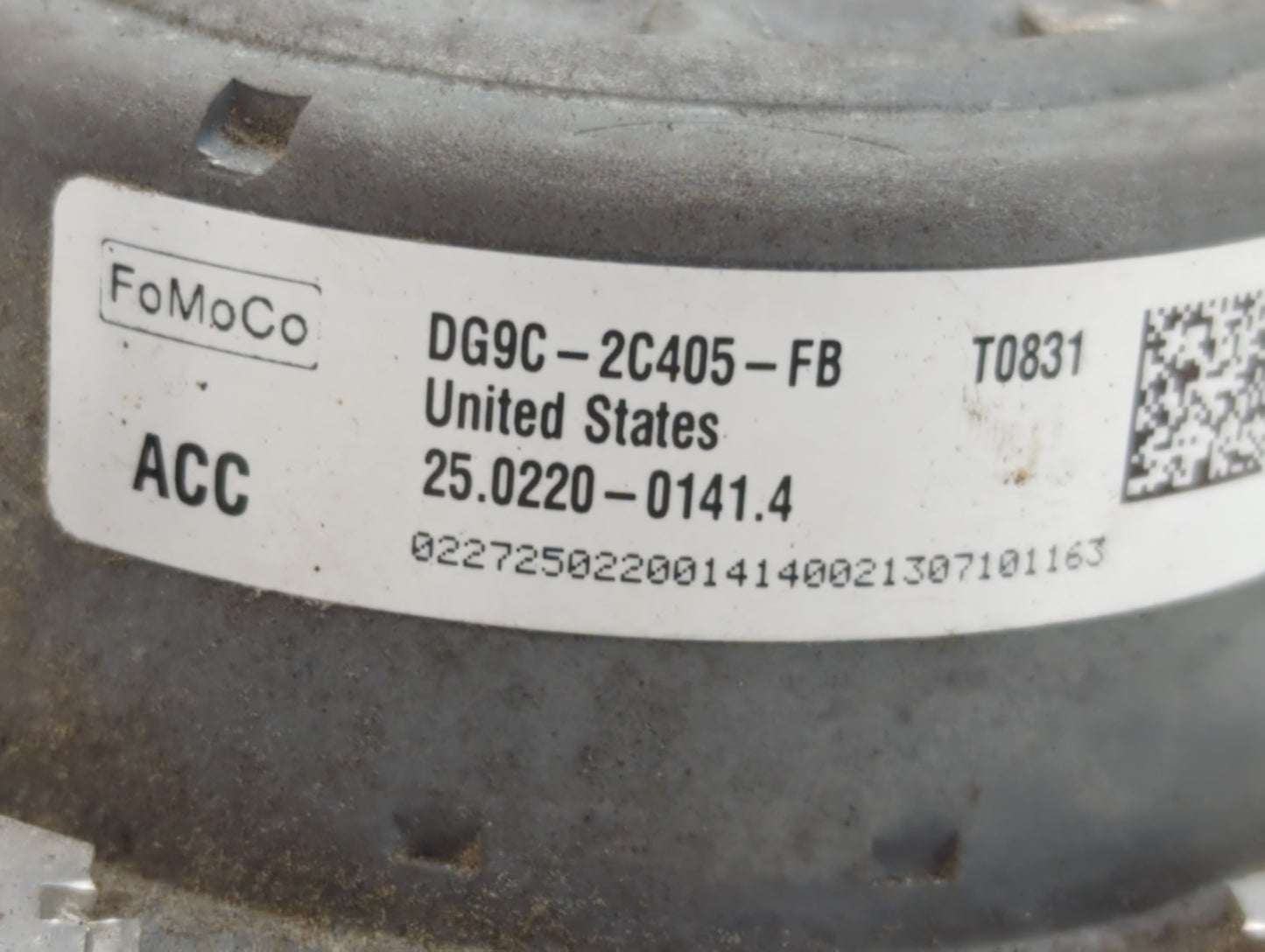 2013 Lincoln Mkz ABS Pump Control Module Replacement P/N:DG9C-2C405-FB Fits OEM Used Auto Parts - Oemusedautoparts1.com
