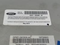 2013-2014 Lincoln Mkz Radio AM FM Cd Player Receiver Replacement P/N:DP5T-18C830-AF DP5T-18C830-AE Fits Fits 2013 2014 OEM U