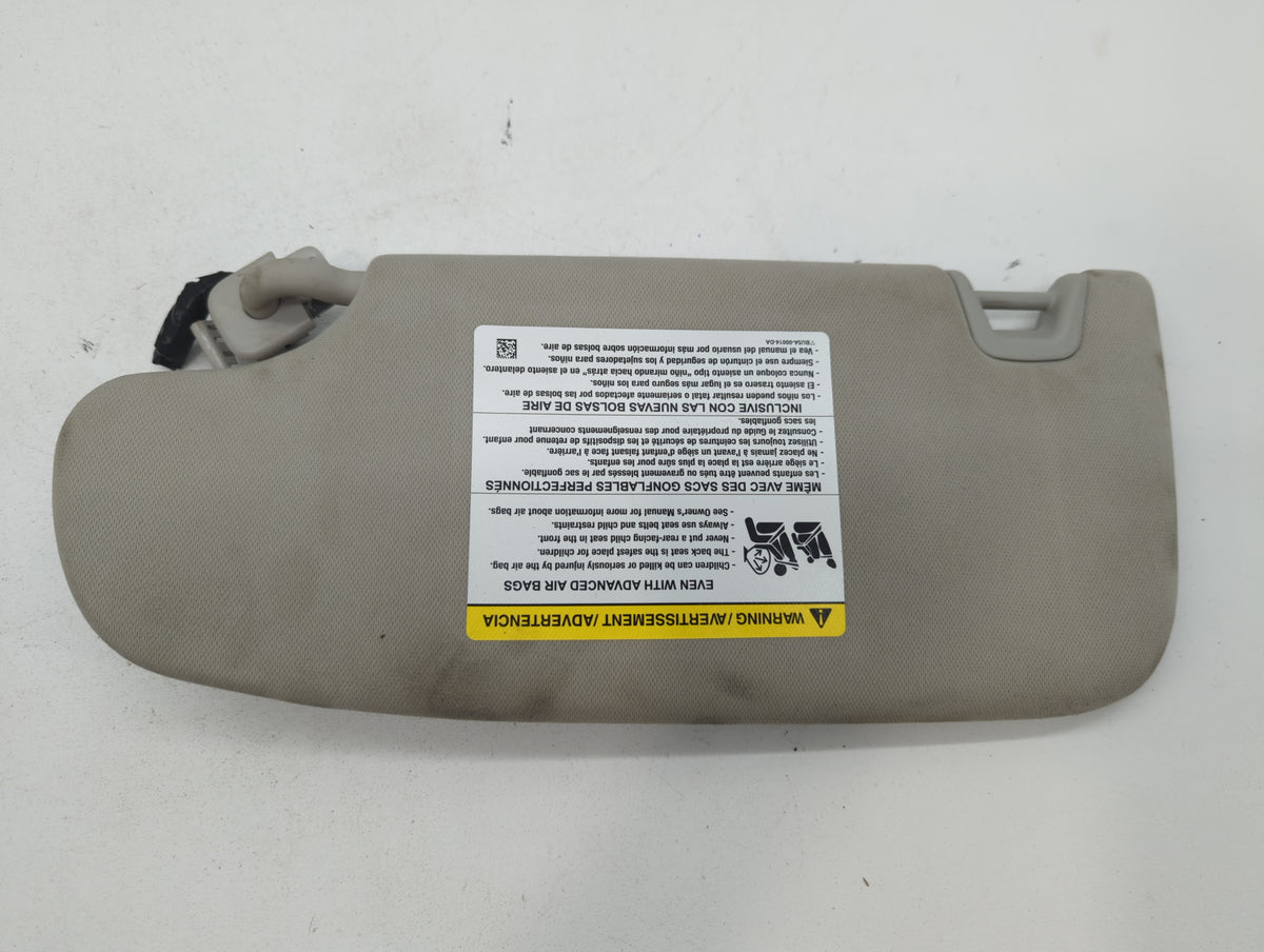 2013-2014 Lincoln Mkz Sun Visor Shade Replacement Driver Left Mirror Fits Fits 2013 2014 OEM Used Auto Parts - Oemusedautopa