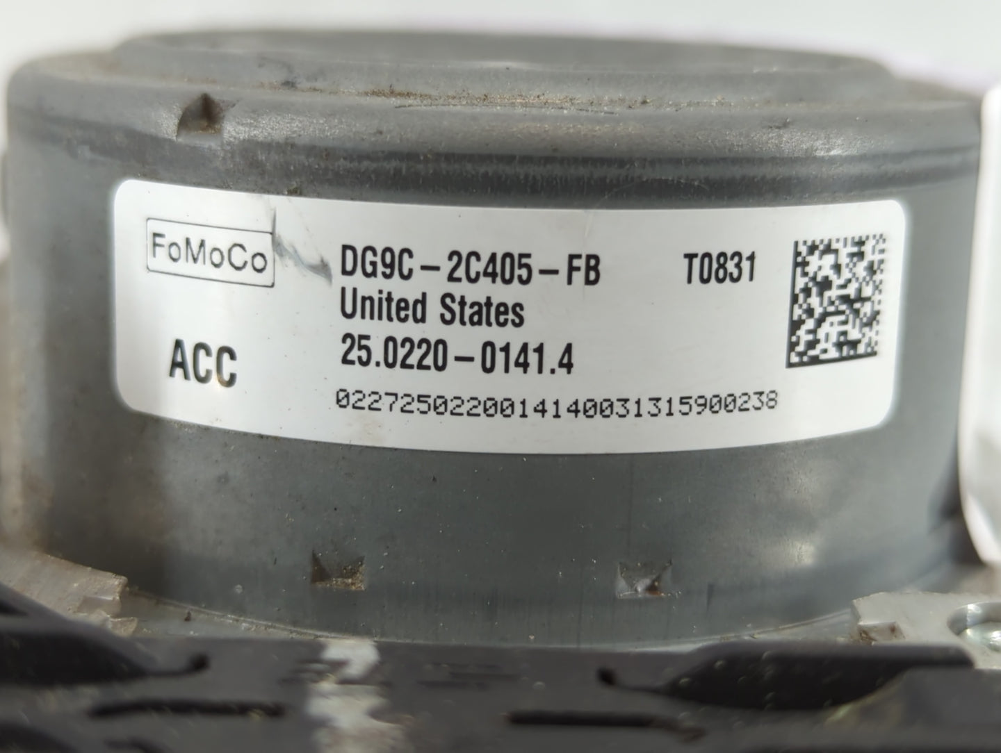 2013 Lincoln Mkz ABS Pump Control Module Replacement P/N:DG9C-2C405-FB Fits OEM Used Auto Parts - Oemusedautoparts1.com
