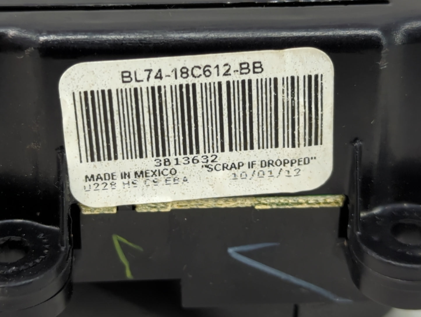 2011-2014 Lincoln Navigator Climate Control Module Temperature AC/Heater Replacement P/N:BL74-18C612-BB Fits OEM Used Auto P