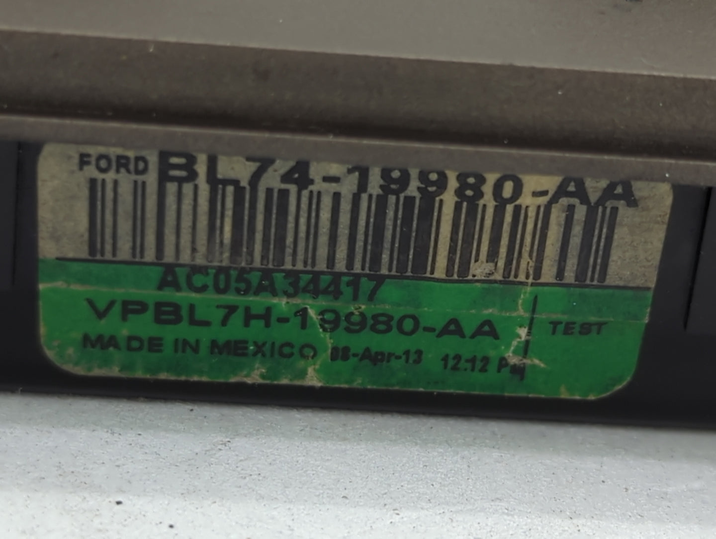 2011-2014 Lincoln Navigator Climate Control Module Temperature AC/Heater Replacement P/N:BL74-19980-AA BL7H-19980-AA Fits OE