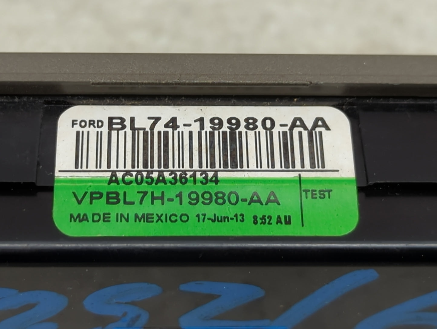 2011-2014 Lincoln Navigator Climate Control Module Temperature AC/Heater Replacement P/N:BL74-19980-AA Fits OEM Used Auto Pa