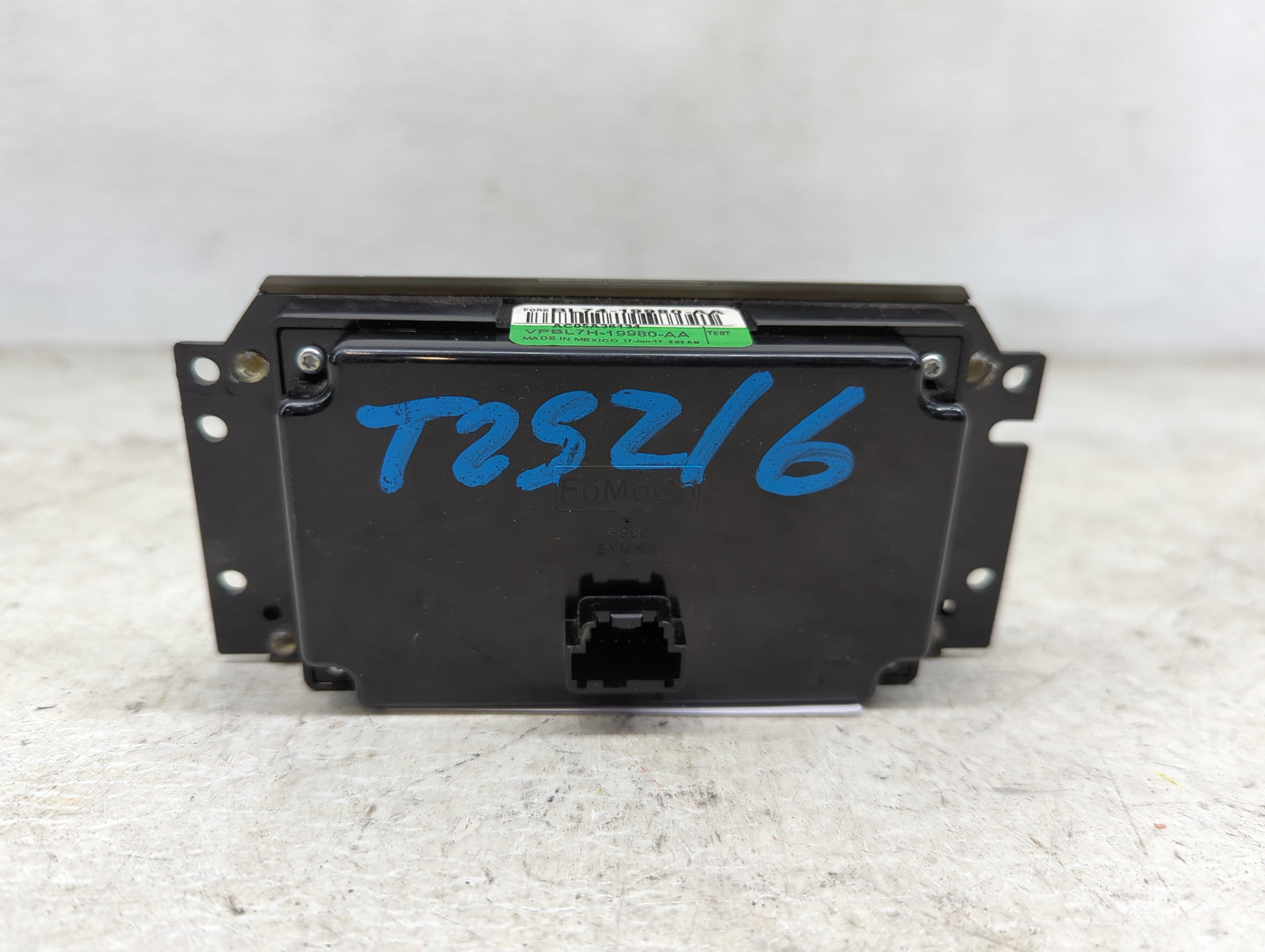 2011-2014 Lincoln Navigator Climate Control Module Temperature AC/Heater Replacement P/N:BL74-19980-AA Fits OEM Used Auto Pa