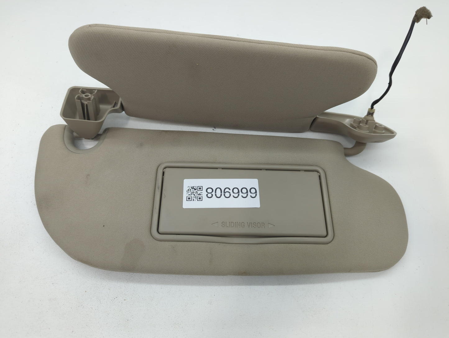 2013 Lincoln Navigator Sun Visor Shade Replacement Passenger Right Mirror Fits OEM Used Auto Parts - Oemusedautoparts1.com