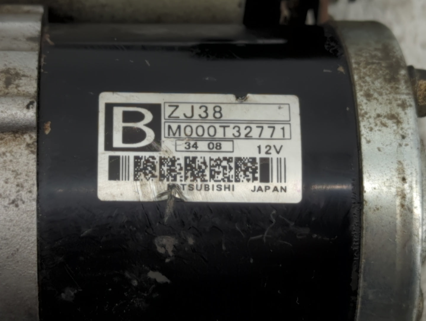 2013-2014 Mazda 2 Car Starter Motor Solenoid OEM P/N:M000T32771 Fits Fits 2013 2014 OEM Used Auto Parts - Oemusedautoparts1.