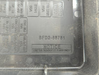 2013 Mazda 3 Fusebox Fuse Box Panel Relay Module P/N:BFD2 66761 Fits OEM Used Auto Parts - Oemusedautoparts1.com