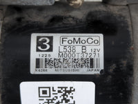 2013 Mazda 3 Car Starter Motor Solenoid OEM P/N:M000T37271 Fits Fits 2014 2015 2016 2017 OEM Used Auto Parts - Oemusedautopa