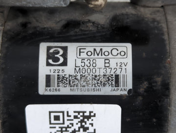 2013 Mazda 3 Car Starter Motor Solenoid OEM P/N:M000T37271 Fits Fits 2014 2015 2016 2017 OEM Used Auto Parts