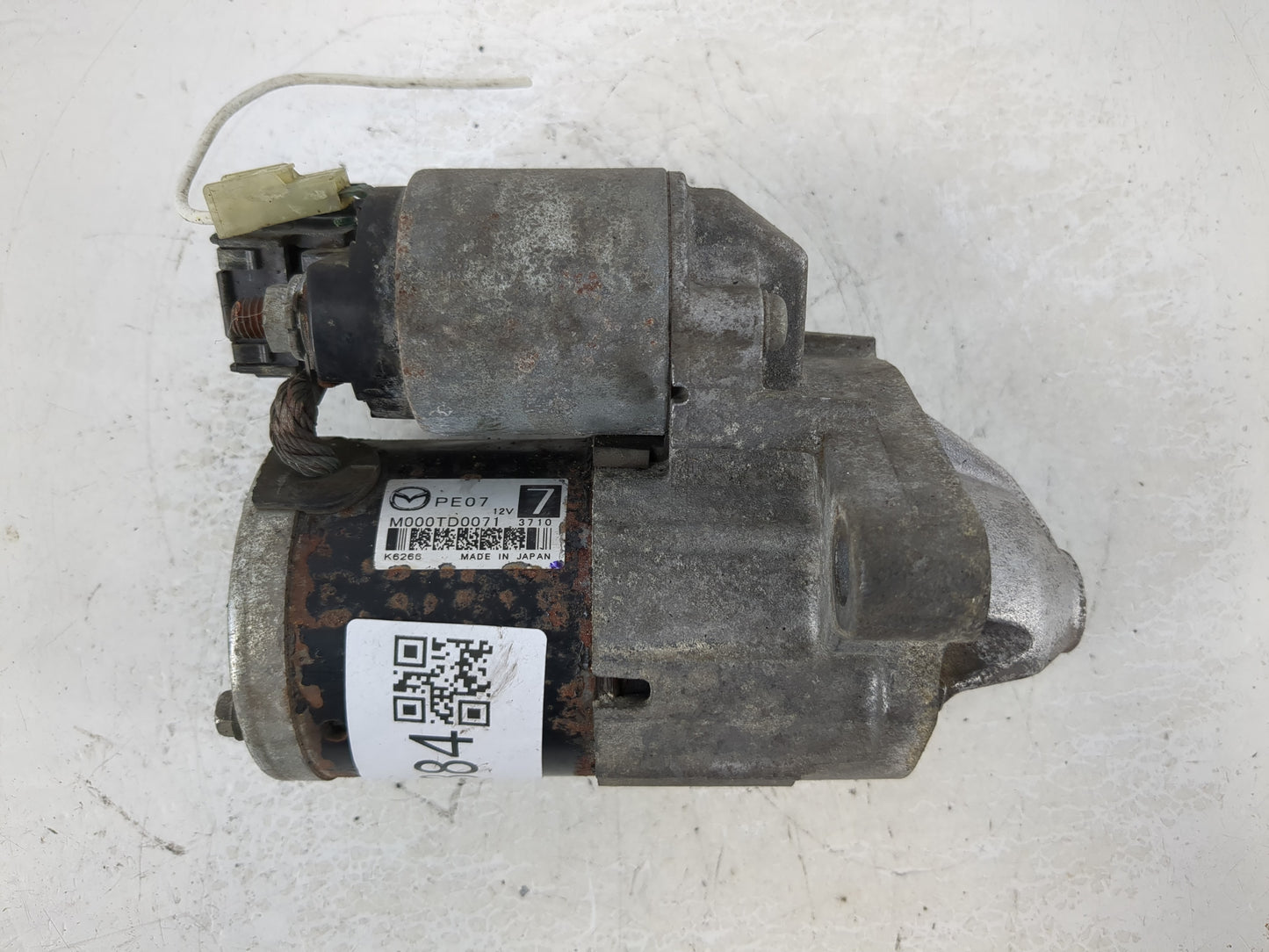 2012-2022 Mazda 3 Car Starter Motor Solenoid OEM P/N:M000TD0071 M000T39671 Fits OEM Used Auto Parts - Oemusedautoparts1.com