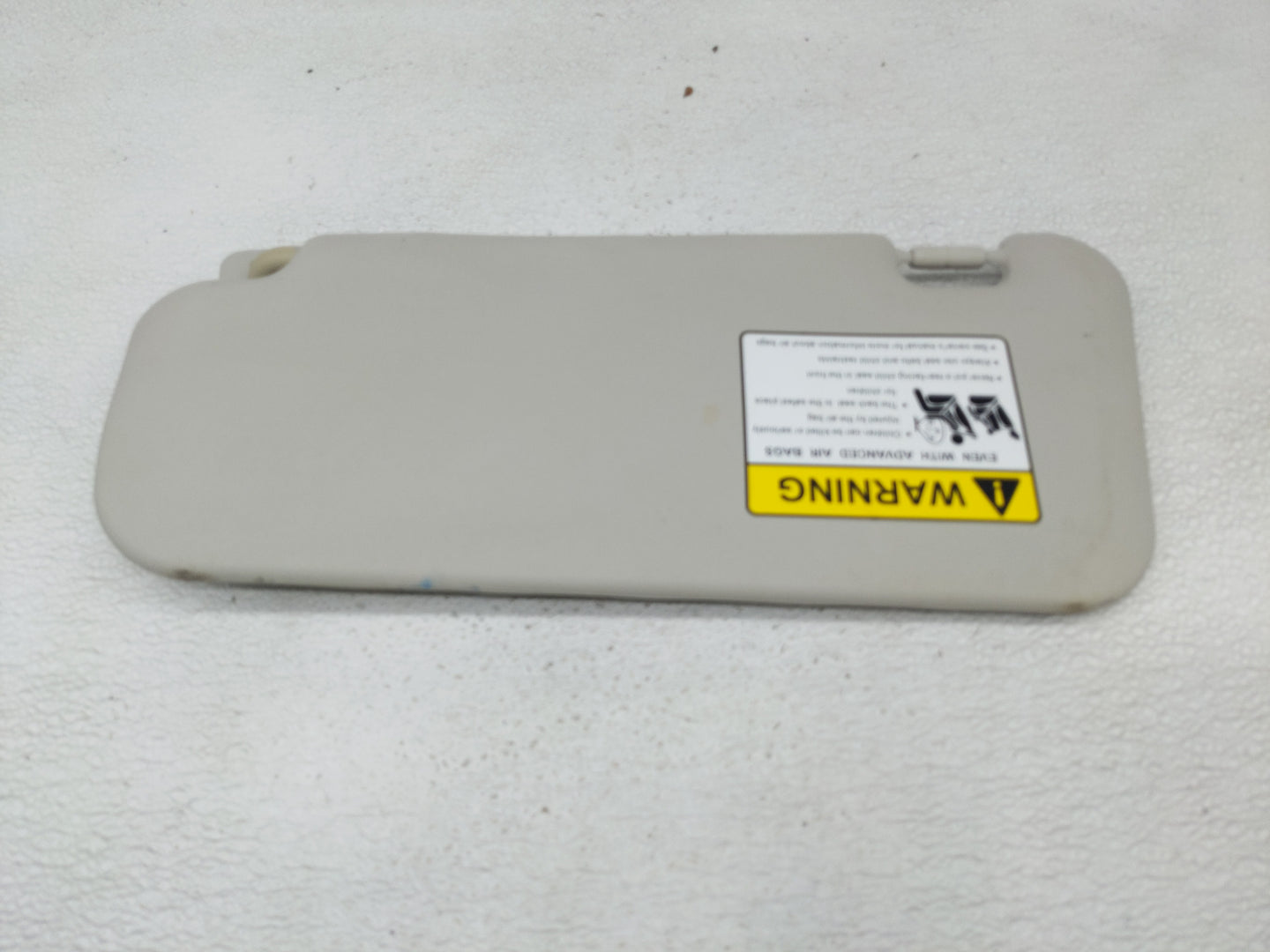 2010-2013 Mazda 3 Sun Visor Shade Replacement Passenger Right Mirror Fits Fits 2010 2011 2012 2013 OEM Used Auto Parts - Oem