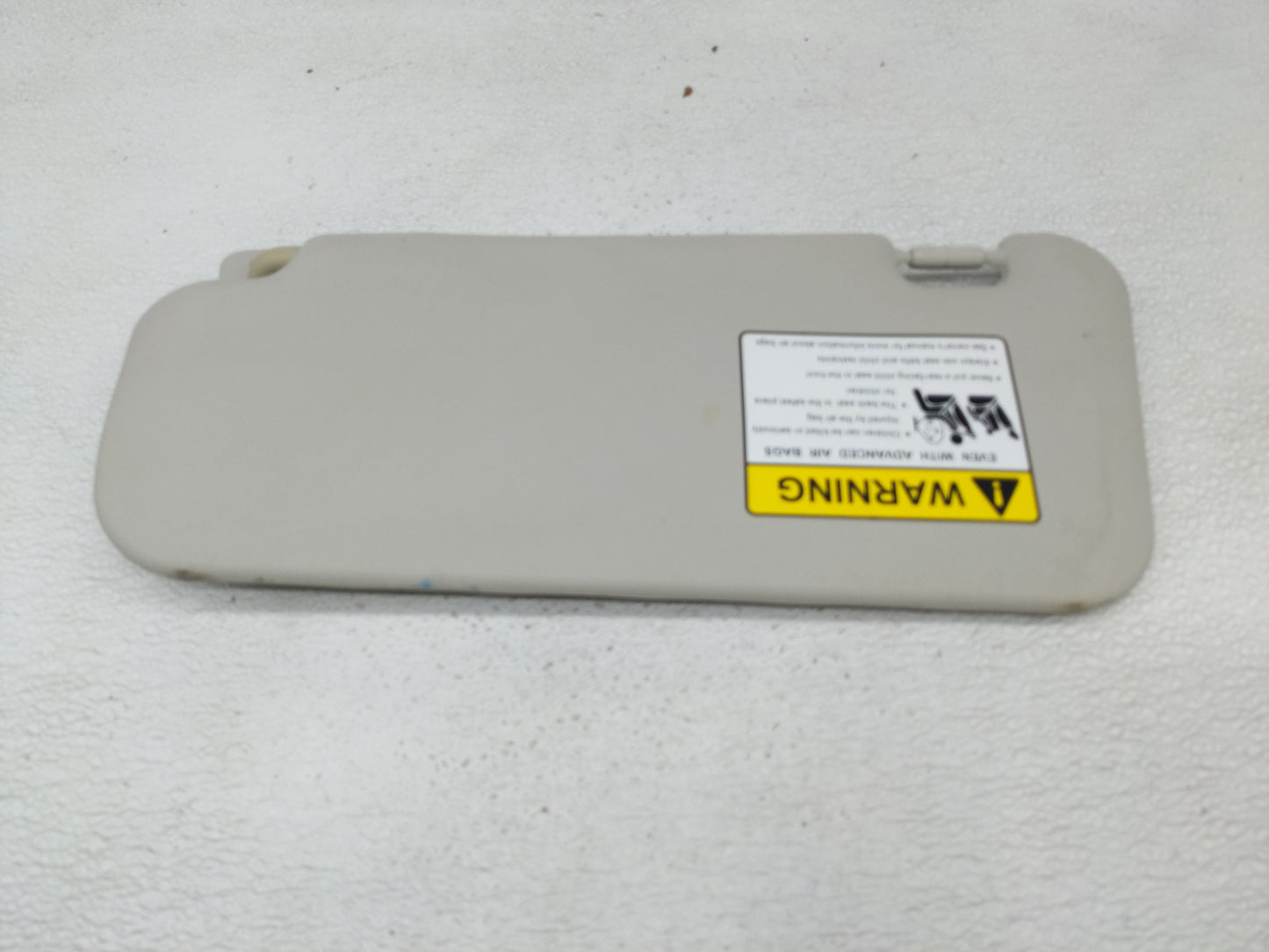 2010-2013 Mazda 3 Sun Visor Shade Replacement Passenger Right Mirror Fits Fits 2010 2011 2012 2013 OEM Used Auto Parts - Oem