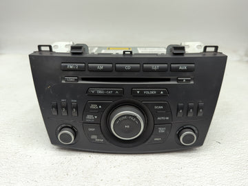 2012-2013 Mazda 3 Radio AM FM Cd Player Receiver Replacement P/N:BGV4 66 AR0 Fits Fits 2012 2013 OEM Used Auto Parts - Oemus