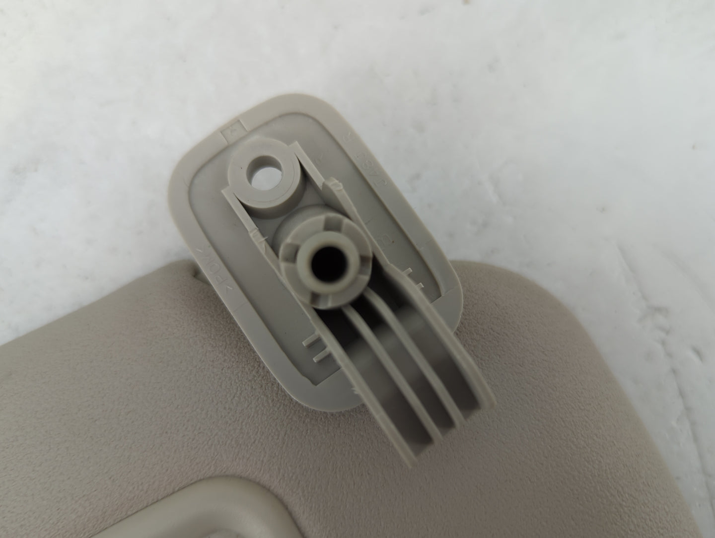2010-2013 Mazda 3 Sun Visor Shade Replacement Passenger Right Mirror Fits Fits 2010 2011 2012 2013 OEM Used Auto Parts - Oem