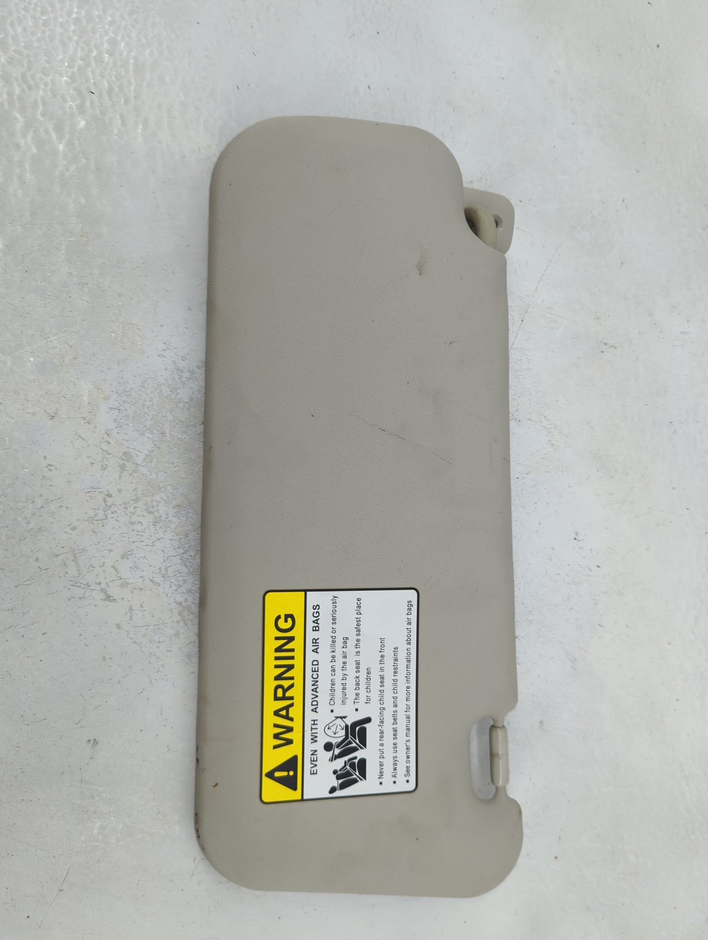 2010-2013 Mazda 3 Sun Visor Shade Replacement Passenger Right Mirror Fits Fits 2010 2011 2012 2013 OEM Used Auto Parts - Oem