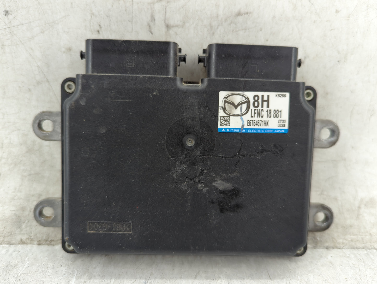 2012-2013 Mazda 3 PCM Engine Control Computer ECU ECM PCU OEM P/N:LFNC 18 881 Fits Fits 2012 2013 OEM Used Auto Parts - Oemu