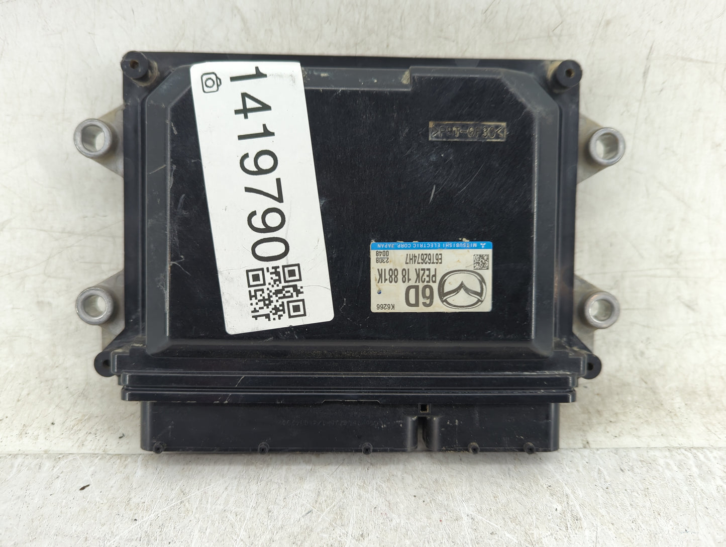 2012-2013 Mazda 3 PCM Engine Control Computer ECU ECM PCU OEM P/N:PE2K 18 881K Fits Fits 2012 2013 OEM Used Auto Parts - Oem