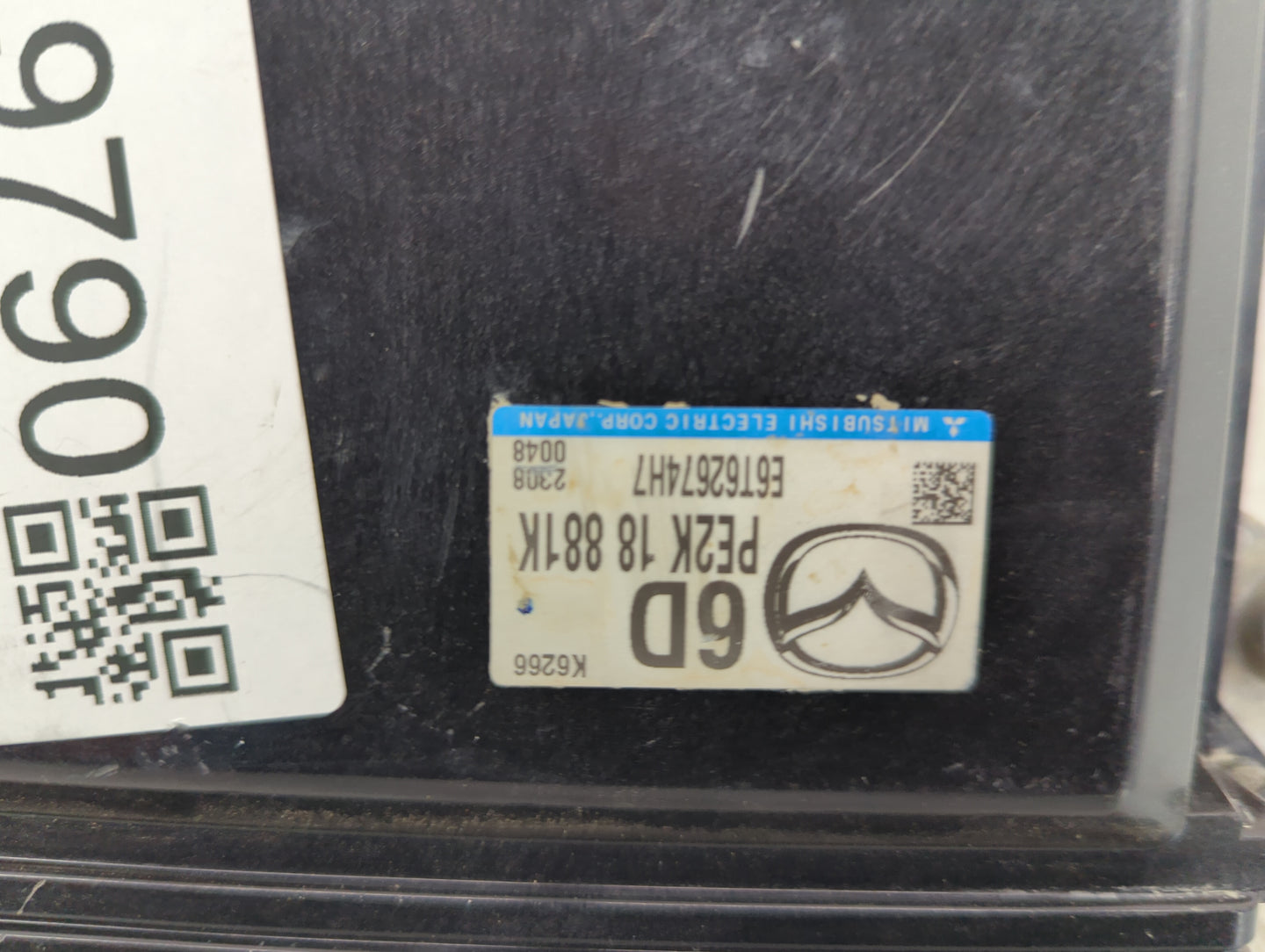2012-2013 Mazda 3 PCM Engine Control Computer ECU ECM PCU OEM P/N:PE2K 18 881K Fits Fits 2012 2013 OEM Used Auto Parts - Oem