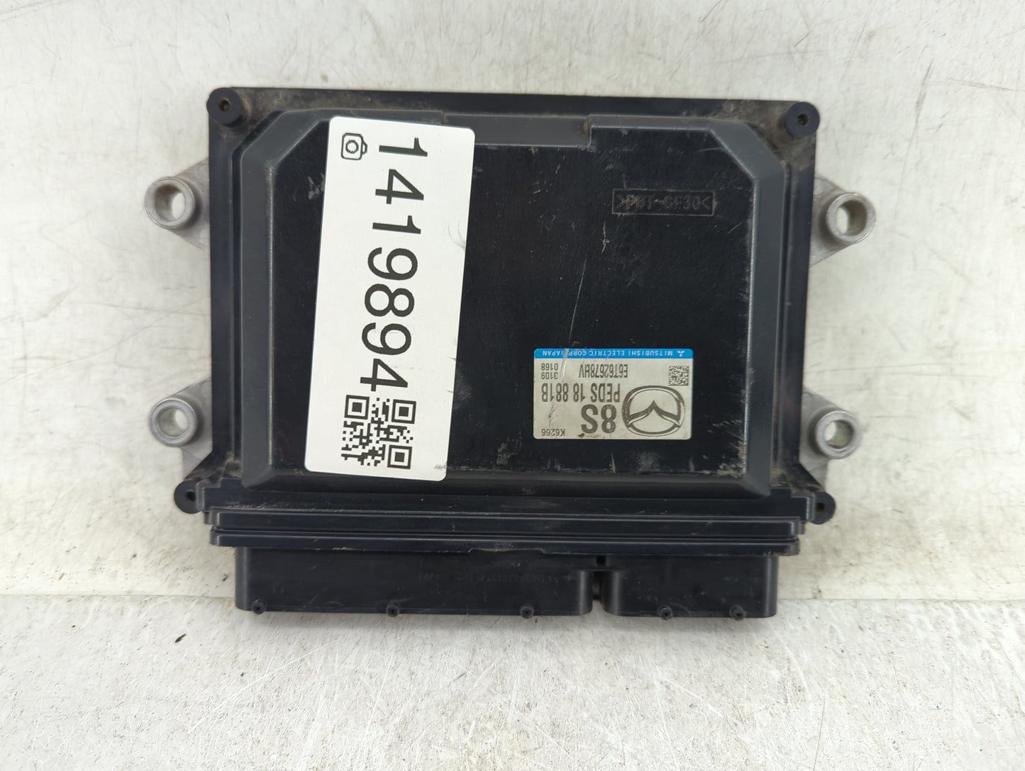 2013 Mazda 3 PCM Engine Control Computer ECU ECM PCU OEM P/N:PEDS 18 881B Fits OEM Used Auto Parts - Oemusedautoparts1.com