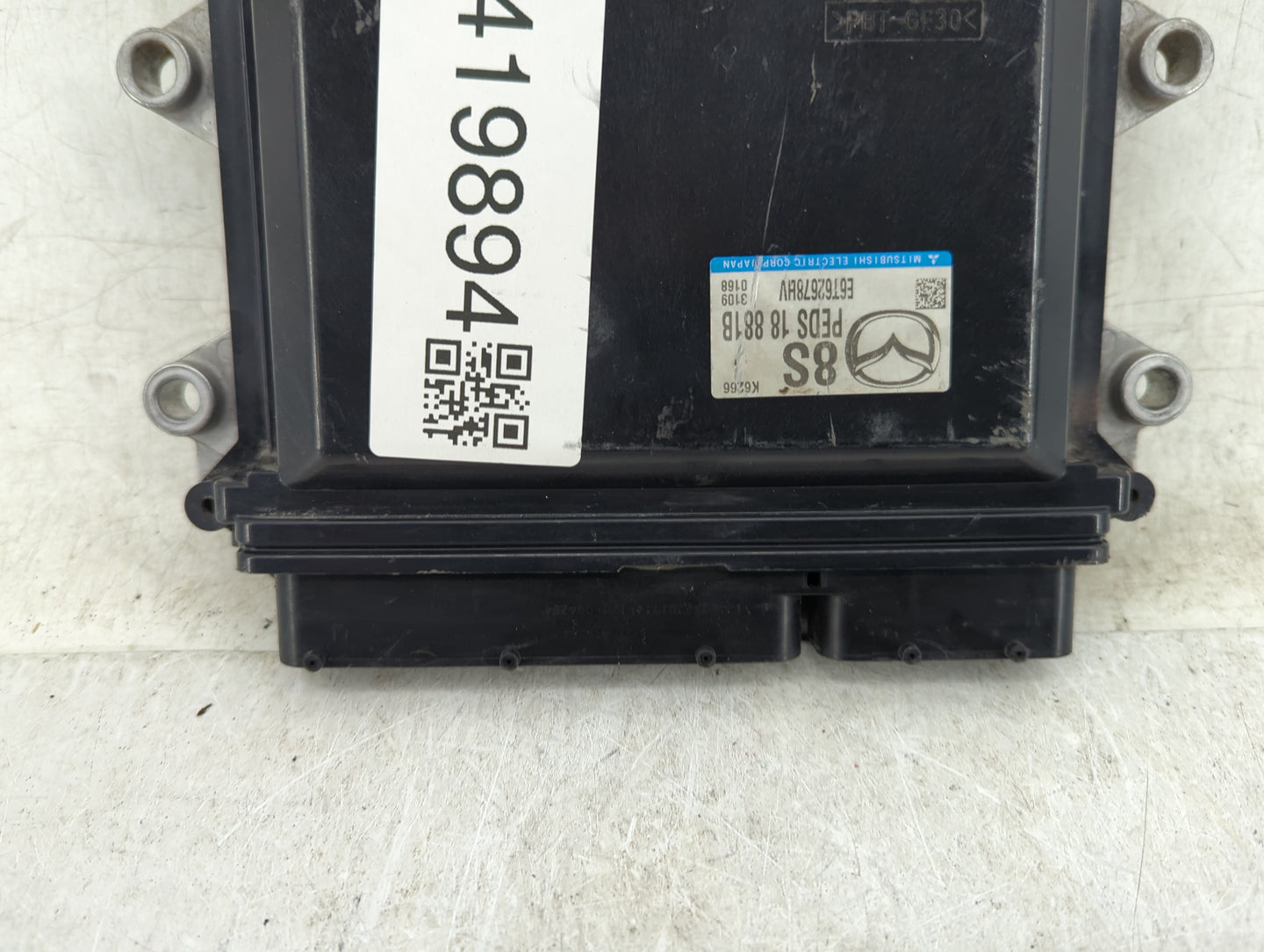 2013 Mazda 3 PCM Engine Control Computer ECU ECM PCU OEM P/N:PEDS 18 881B Fits OEM Used Auto Parts - Oemusedautoparts1.com