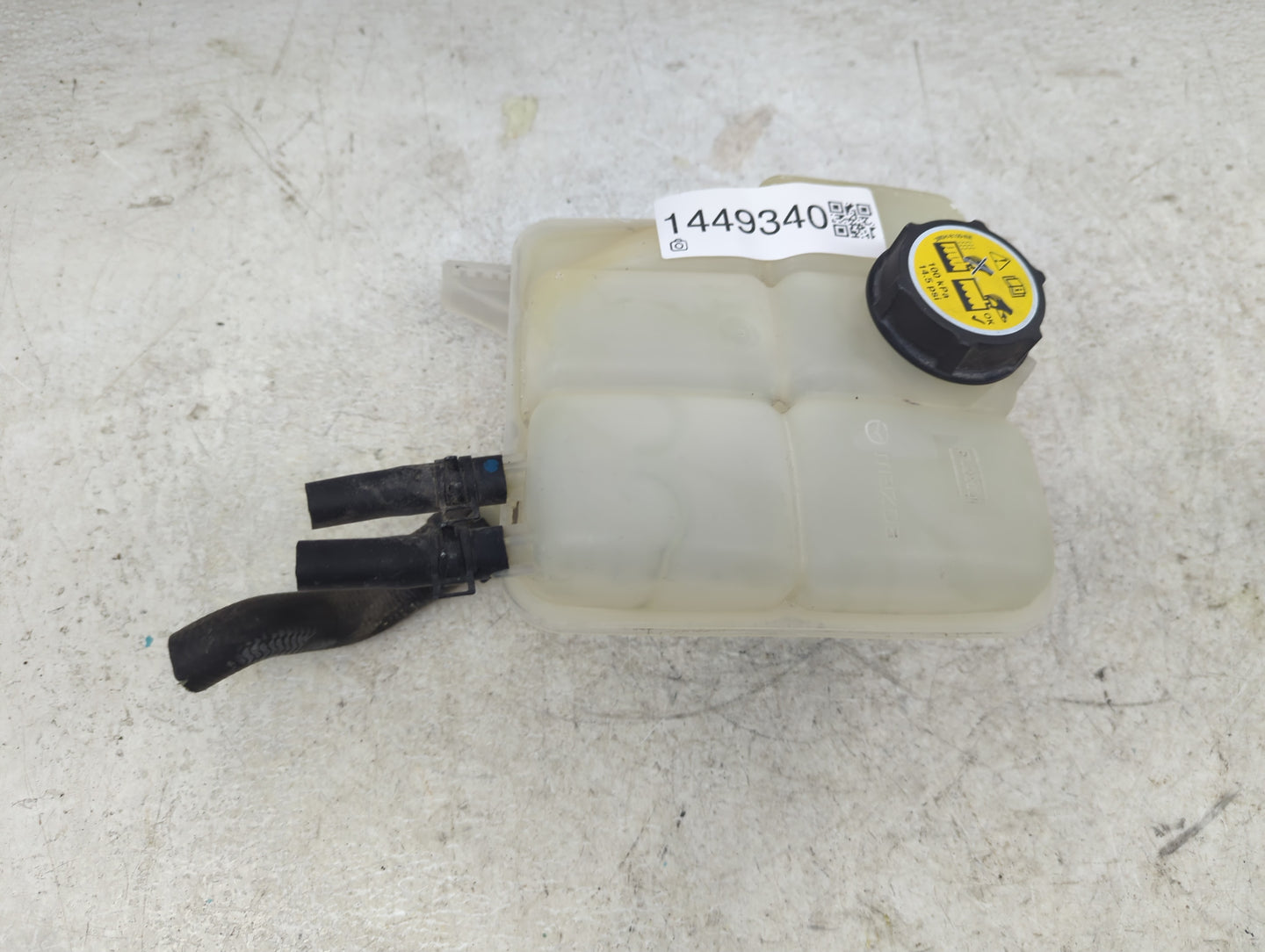 2010-2013 Mazda 3 Radiator Coolant Overflow Expansion Tank Bottle 1449340 - Oemusedautoparts1.com