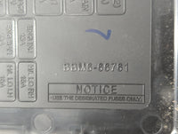 2013 Mazda 3 Fusebox Fuse Box Panel Relay Module P/N:BBM6-66761 BFD2-66761 Fits OEM Used Auto Parts - Oemusedautoparts1.com