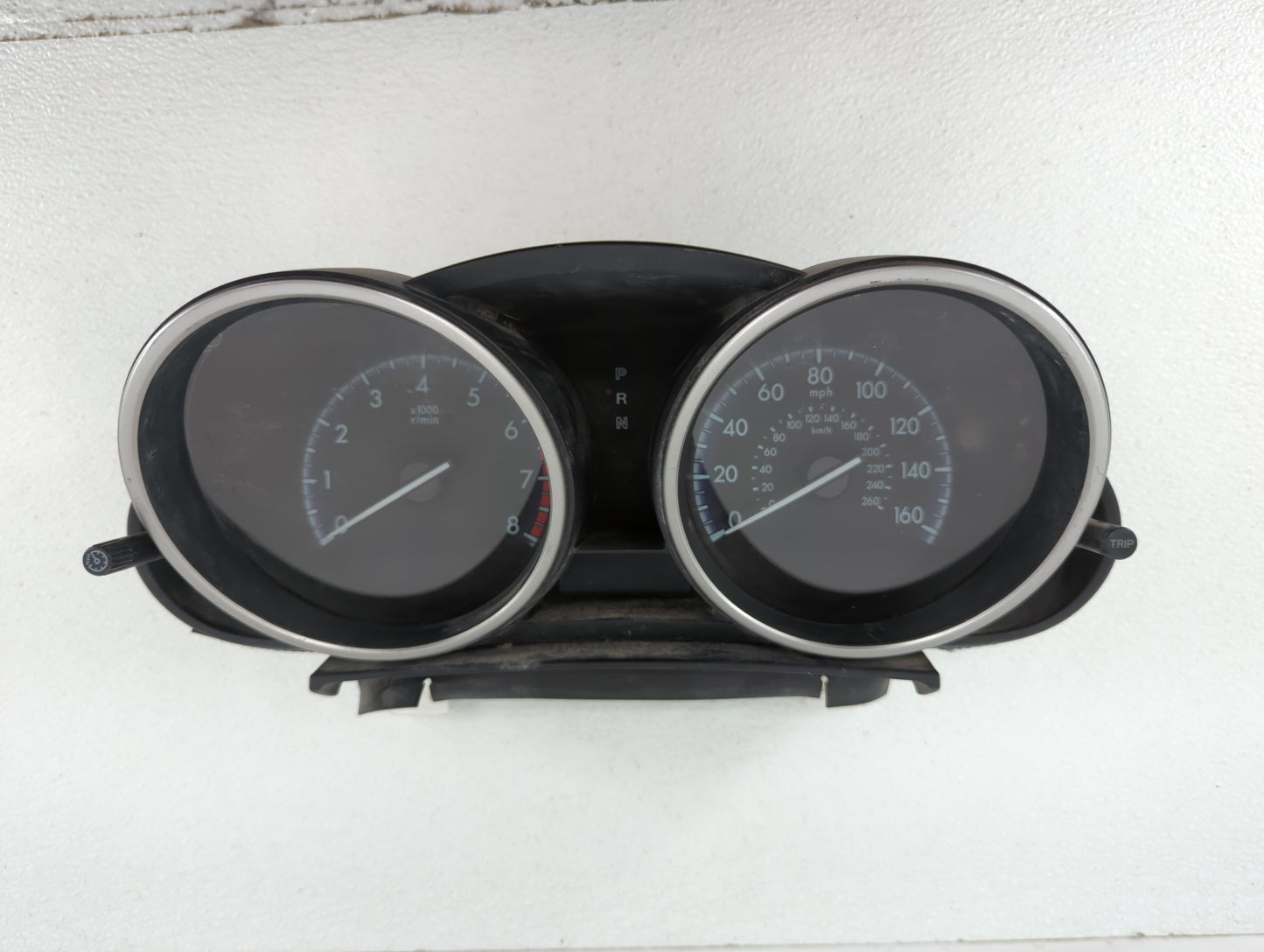 2012-2013 Mazda 3 Instrument Cluster Speedometer Gauges P/N:8J BGV4 B BGV4 55 430 Fits Fits 2012 2013 OEM Used Auto Parts - 