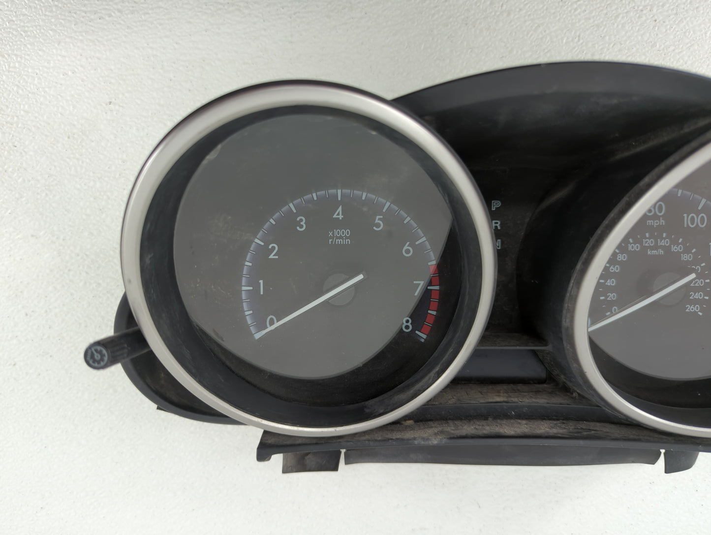 2012-2013 Mazda 3 Instrument Cluster Speedometer Gauges P/N:8J BGV4 B BGV4 55 430 Fits Fits 2012 2013 OEM Used Auto Parts - 