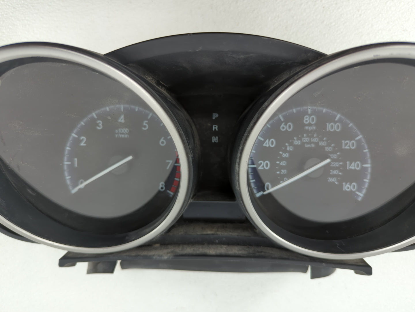 2012-2013 Mazda 3 Instrument Cluster Speedometer Gauges P/N:8J BGV4 B BGV4 55 430 Fits Fits 2012 2013 OEM Used Auto Parts - 