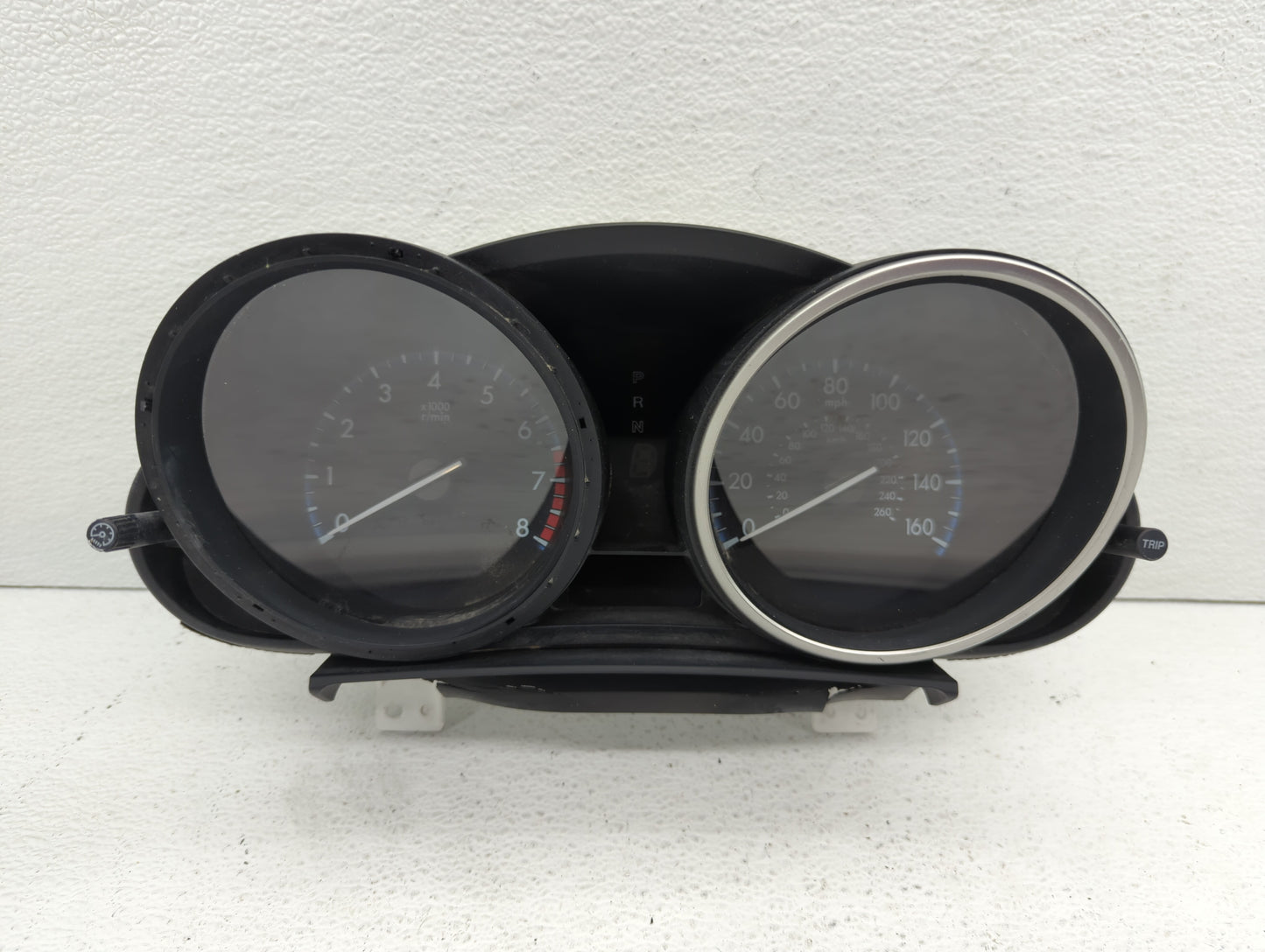 2012-2013 Mazda 3 Instrument Cluster Speedometer Gauges P/N:BGV4 55 430 8J BGV4 B Fits Fits 2012 2013 OEM Used Auto Parts - 