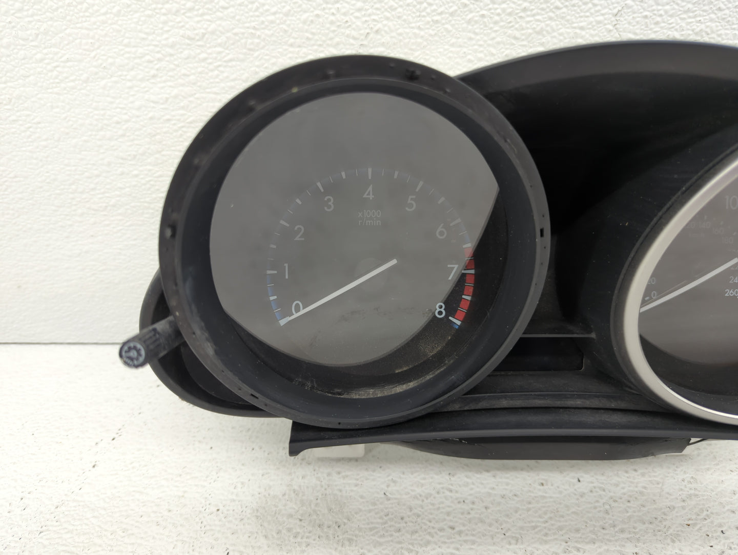2012-2013 Mazda 3 Instrument Cluster Speedometer Gauges P/N:BGV4 55 430 8J BGV4 B Fits Fits 2012 2013 OEM Used Auto Parts - 