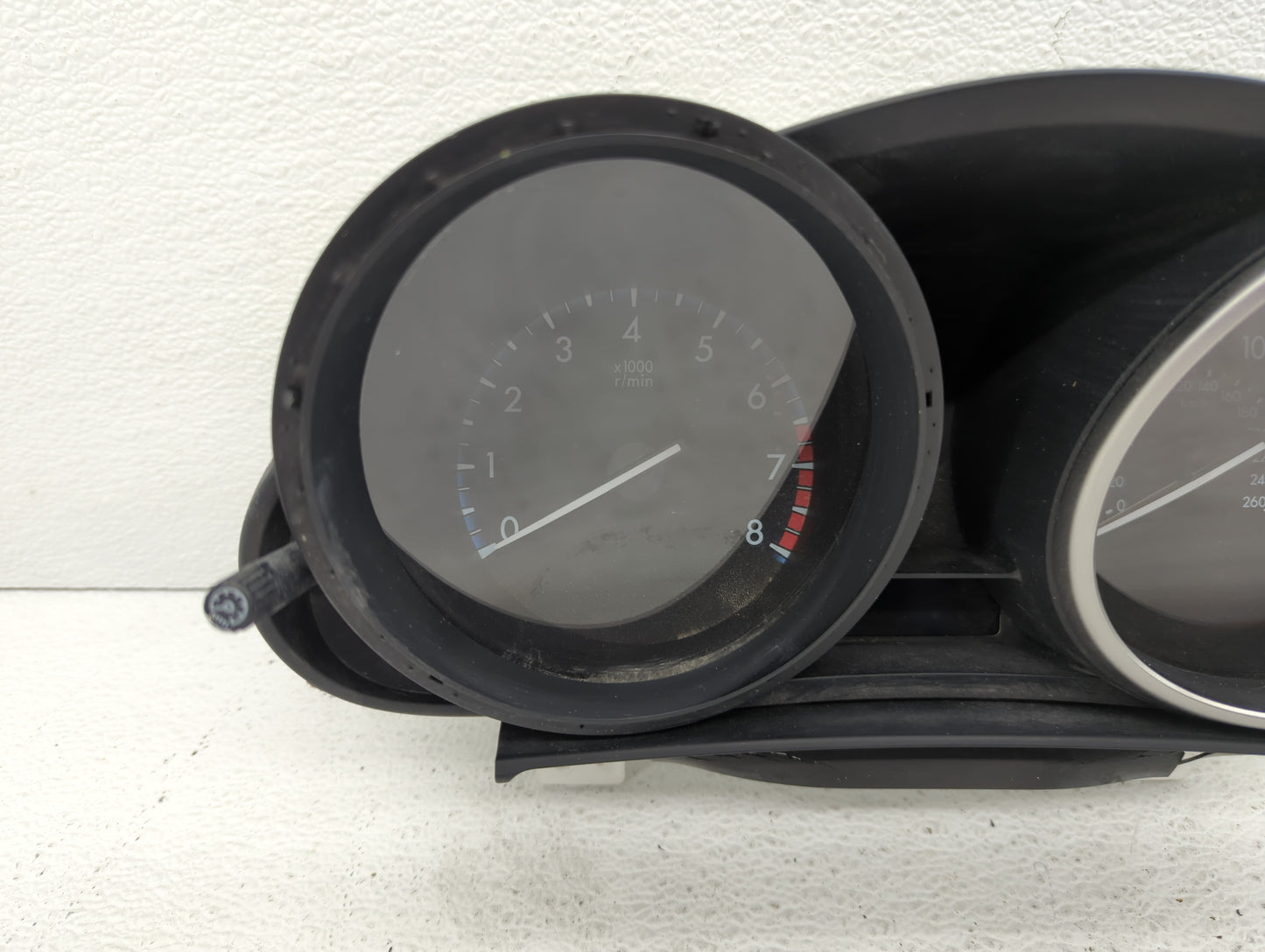 2012-2013 Mazda 3 Instrument Cluster Speedometer Gauges P/N:BGV4 55 430 8J BGV4 B Fits Fits 2012 2013 OEM Used Auto Parts - 