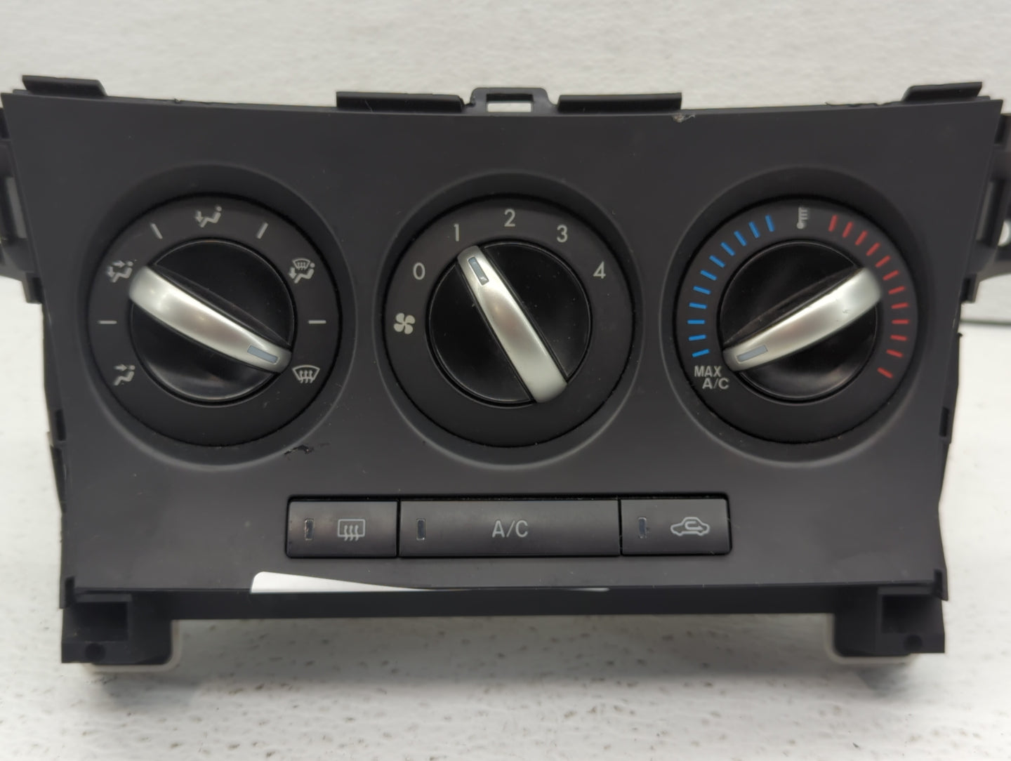 2012-2013 Mazda 3 Climate Control Module Temperature AC/Heater Replacement P/N:BGV5 Fits Fits 2012 2013 OEM Used Auto Parts 
