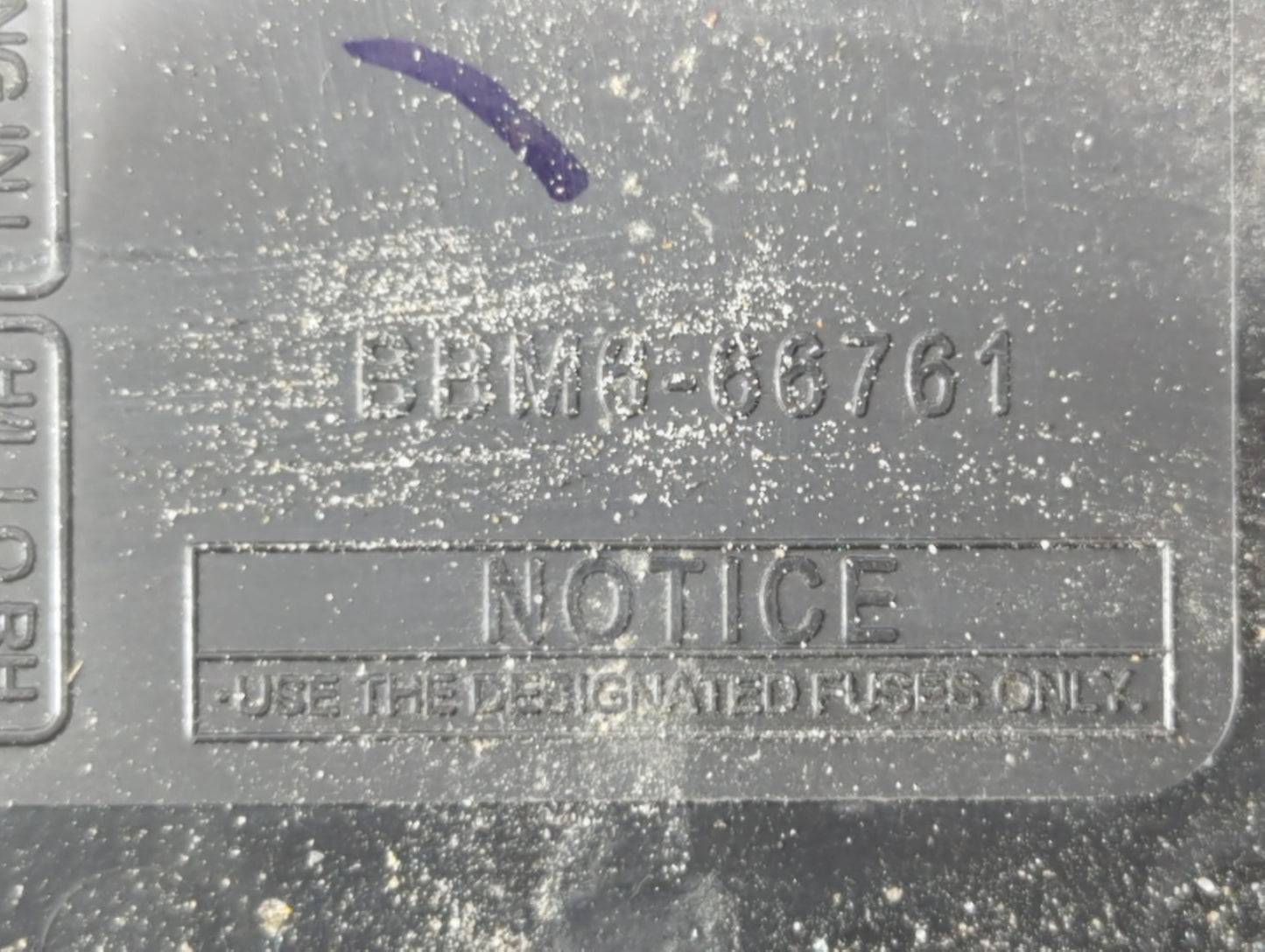 2010-2013 Mazda 3 Chassis Control Module Ccm Bcm Body Control Bbm6-66761 - Oemusedautoparts1.com