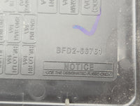 2013 Mazda 3 Fusebox Fuse Box Panel Relay Module P/N:BFD2-66761 Fits OEM Used Auto Parts - Oemusedautoparts1.com