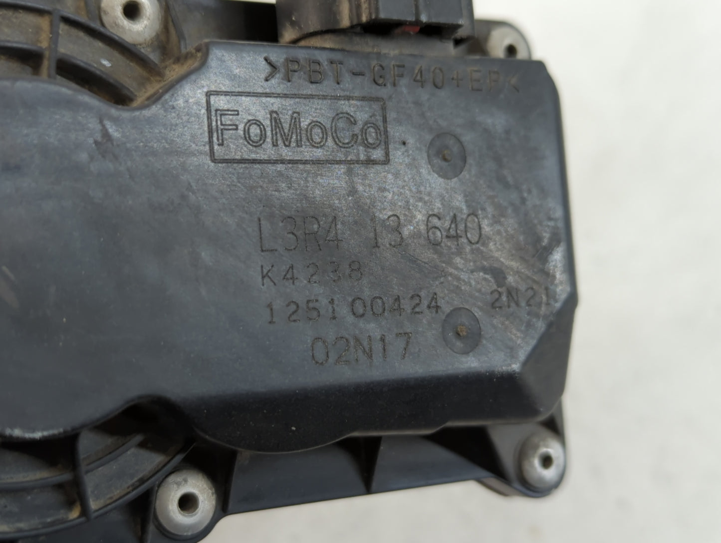 2010-2013 Mazda 3 Throttle Body P/N:125100424 L3R4 13 640 Fits Fits 2009 2010 2011 2012 2013 2014 2015 2016 2017 OEM Used Au