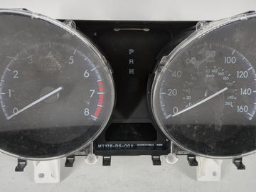 2012-2013 Mazda 3 Instrument Cluster Speedometer Gauges Fits Fits 2012 2013 OEM Used Auto Parts