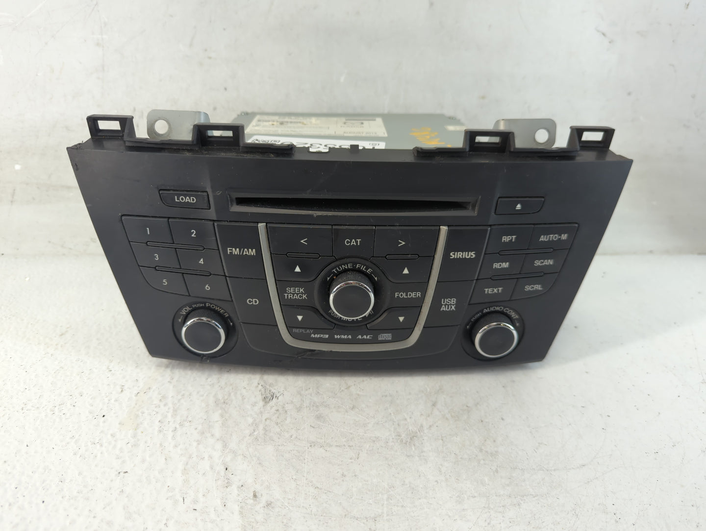 2013-2017 Mazda 5 Radio AM FM Cd Player Receiver Replacement P/N:CG40 66 9R0 Fits Fits 2013 2014 2015 2016 2017 OEM Used Aut