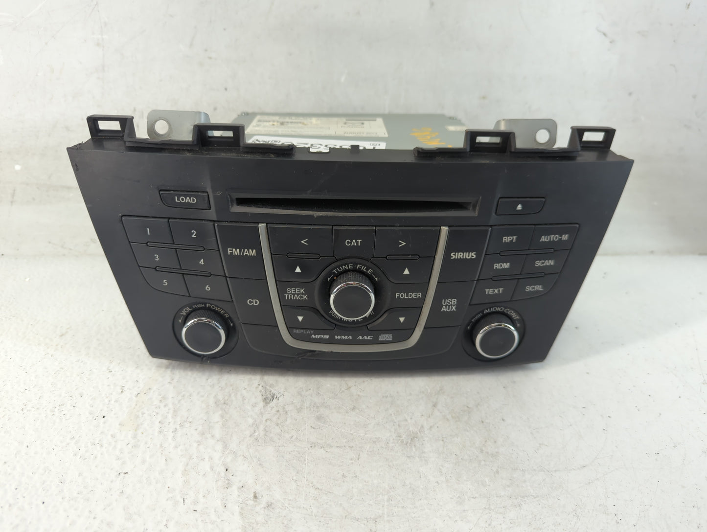2013-2017 Mazda 5 Radio AM FM Cd Player Receiver Replacement P/N:CG40 66 9R0 Fits Fits 2013 2014 2015 2016 2017 OEM Used Aut