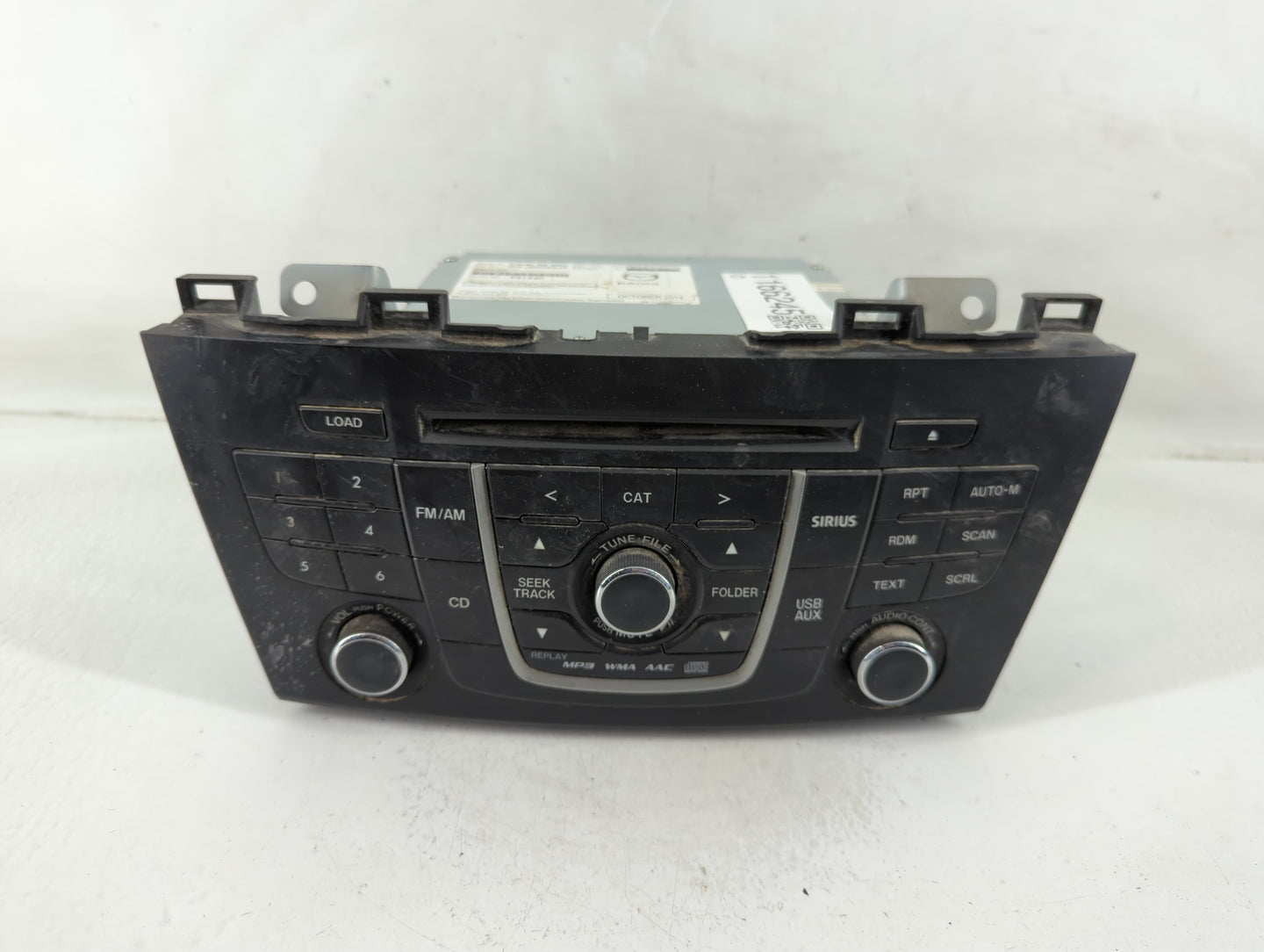 2013-2017 Mazda 5 Radio AM FM Cd Player Receiver Replacement P/N:CG40 66 9R0 Fits Fits 2013 2014 2015 2016 2017 OEM Used Aut